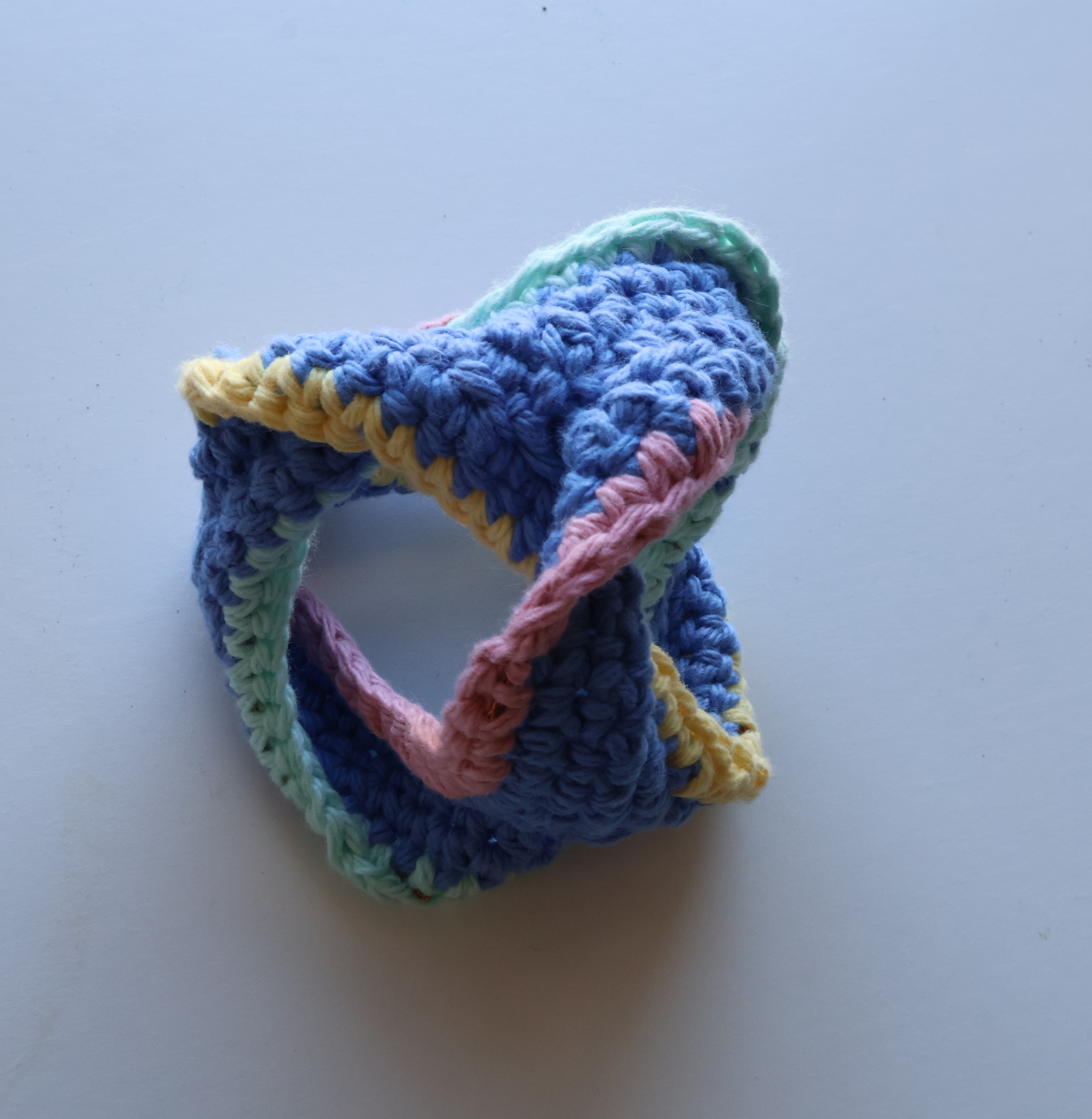 A surface with the borromean rings as a boundary